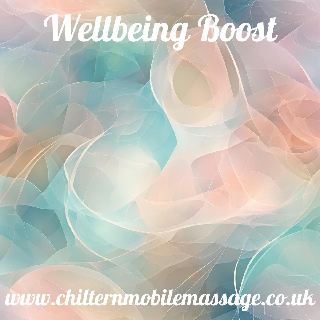 Wellbeing Boost package, ninety minutes of upper body massage, reflexology and scalp massage